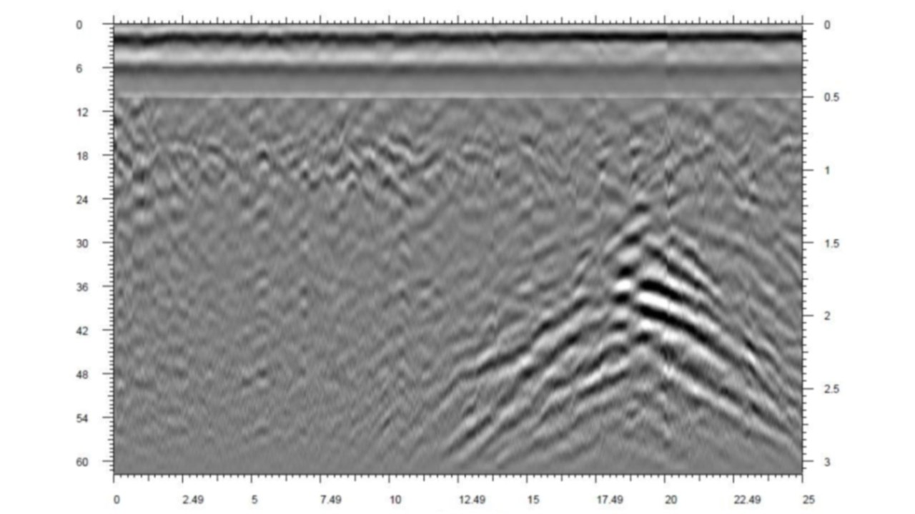 radarogram ground penetrating radar